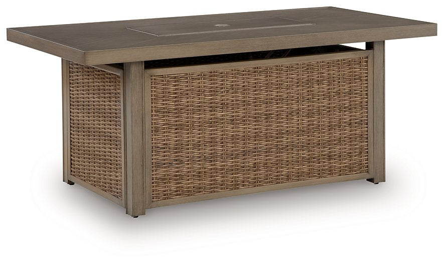 Laguna Heights Outdoor Fire Pit Table - Atchison Furniture Company (Atchison, KS)
