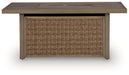 Laguna Heights Outdoor Fire Pit Table - Atchison Furniture Company (Atchison, KS)