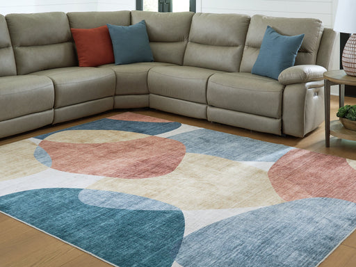 Chanleigh Washable 7'6" x 9'6" Area Rug - Atchison Furniture Company (Atchison, KS)