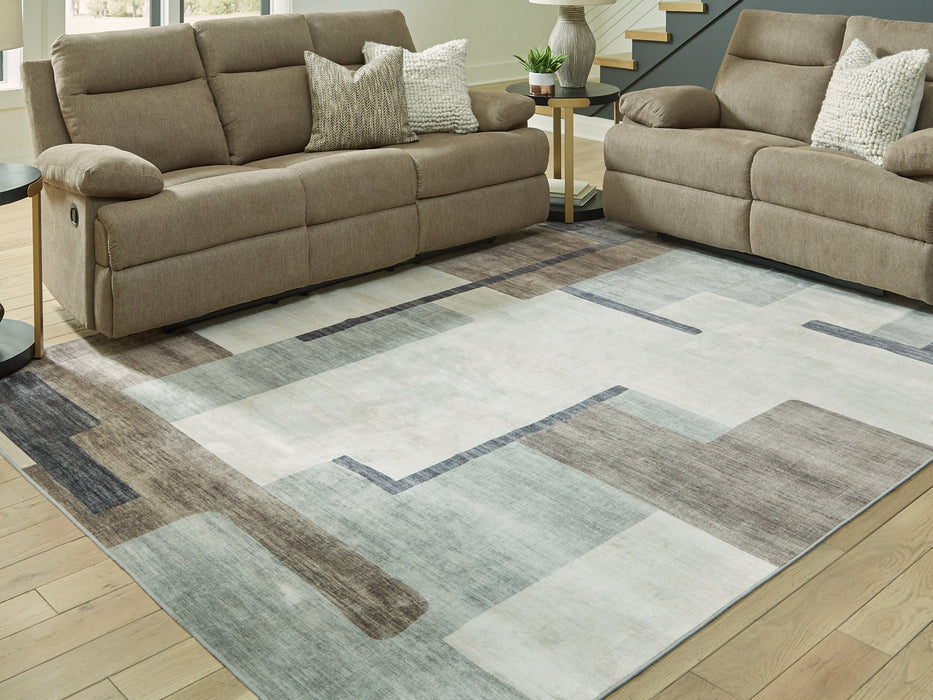Larkport Washable Area Rug - Atchison Furniture Company (Atchison, KS)