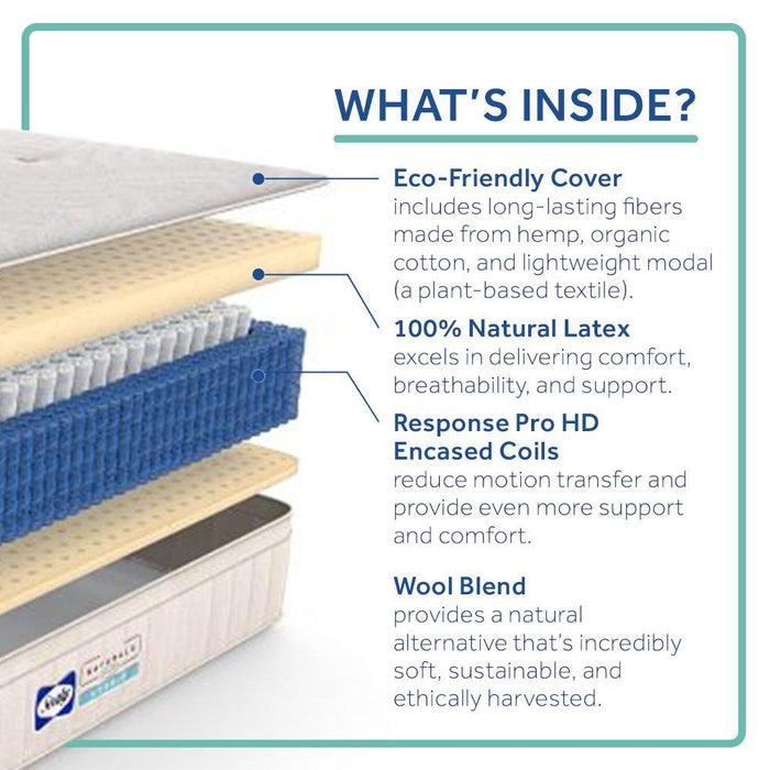 Sealy® Naturals™ Hybrid Mattress - Atchison Furniture Company (Atchison, KS)