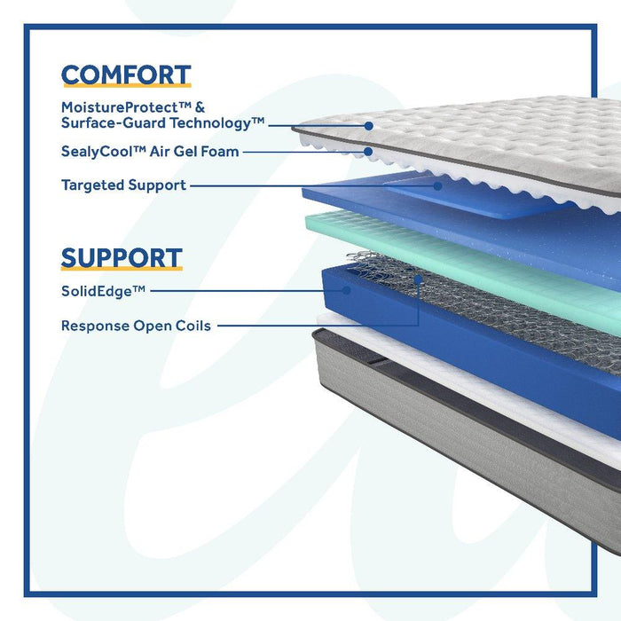 Leahy Innerspring Mattress - Atchison Furniture Company (Atchison, KS)