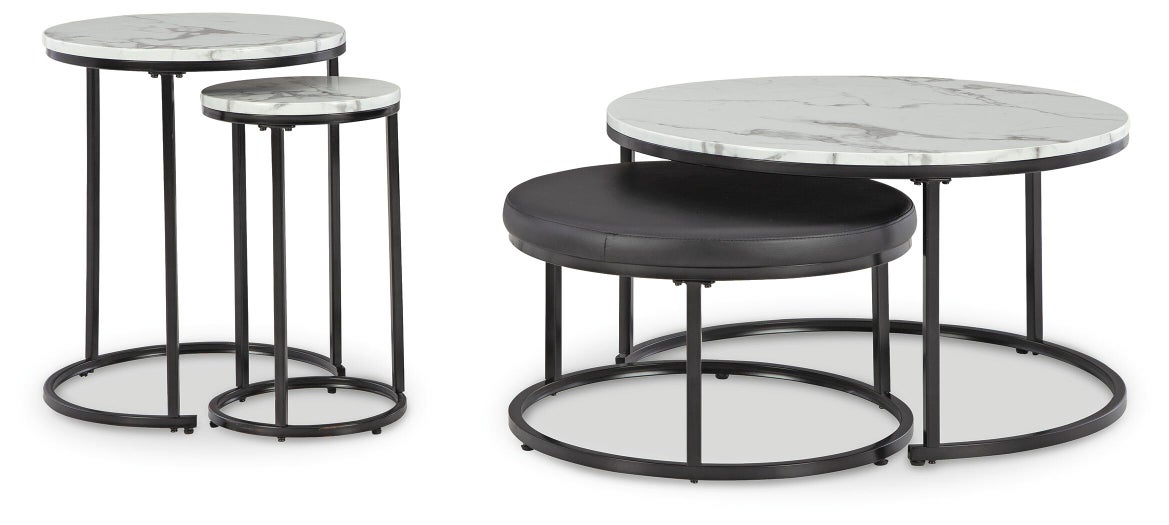 Jusmour Table (Set of 4) - Atchison Furniture Company (Atchison, KS)