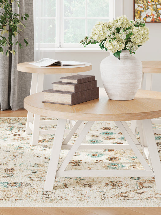 Fawndell Table (Set of 3) - Atchison Furniture Company (Atchison, KS)