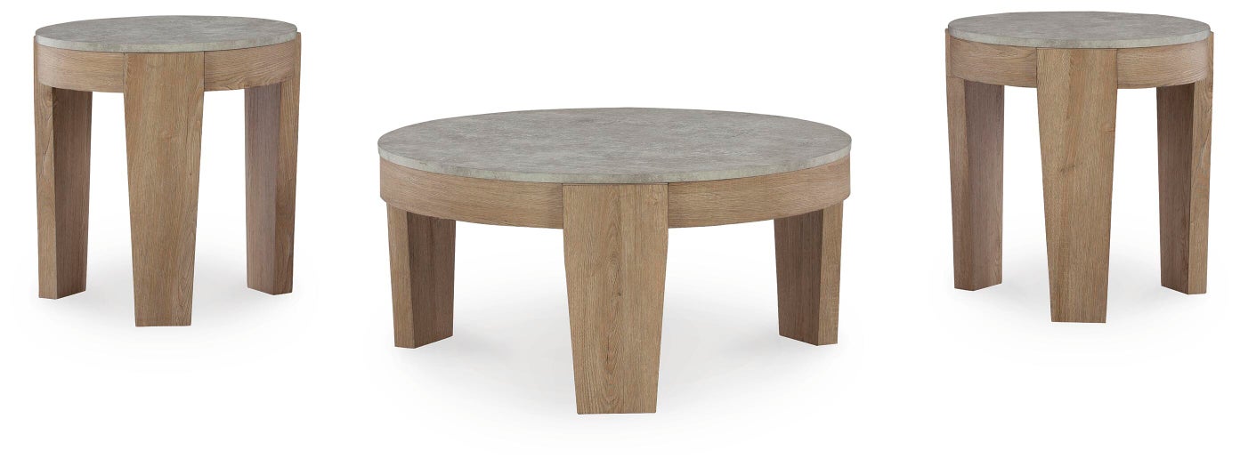 Guystone Table (Set of 3) - Atchison Furniture Company (Atchison, KS)