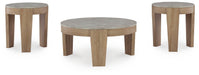 Guystone Table (Set of 3) - Atchison Furniture Company (Atchison, KS)