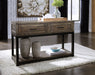 Johurst Sofa/Console Table - Atchison Furniture Company (Atchison, KS)