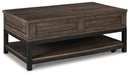Johurst Coffee Table with Lift Top - Atchison Furniture Company (Atchison, KS)