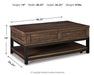 Johurst Coffee Table with Lift Top - Atchison Furniture Company (Atchison, KS)