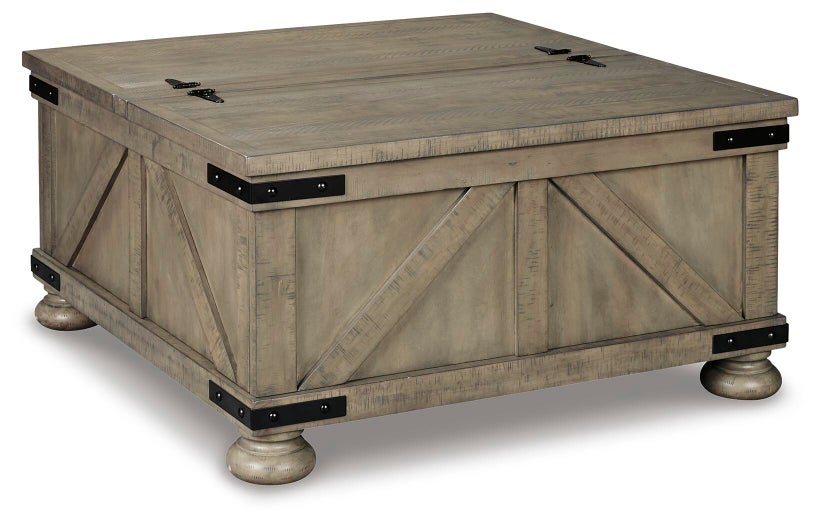 Aldwin Coffee Table With Storage - Atchison Furniture Company (Atchison, KS)
