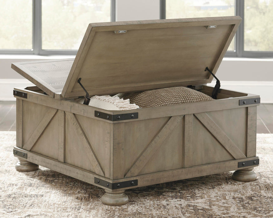 Aldwin Coffee Table With Storage - Atchison Furniture Company (Atchison, KS)