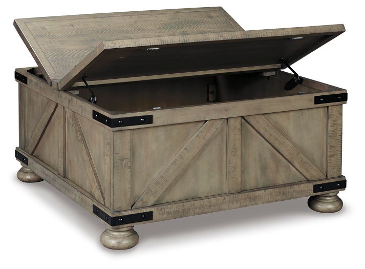 Aldwin Coffee Table With Storage - Atchison Furniture Company (Atchison, KS)
