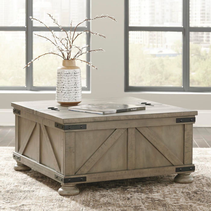 Aldwin Coffee Table With Storage - Atchison Furniture Company (Atchison, KS)