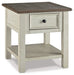 Bolanburg End Table - Atchison Furniture Company (Atchison, KS)