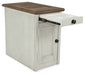 Bolanburg Chairside End Table with USB Ports & Outlets - Atchison Furniture Company (Atchison, KS)