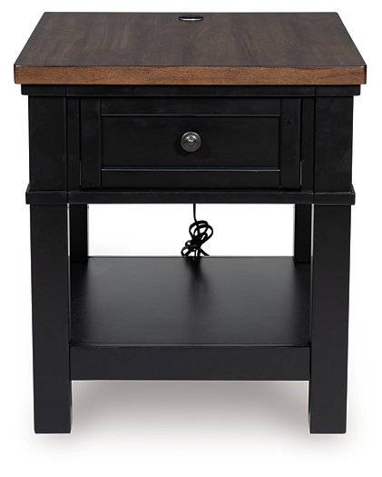 Wildenauer End Table - Atchison Furniture Company (Atchison, KS)