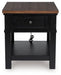 Wildenauer End Table - Atchison Furniture Company (Atchison, KS)