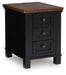 Wildenauer Chairside End Table - Atchison Furniture Company (Atchison, KS)