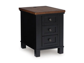 Wildenauer Chairside End Table - Atchison Furniture Company (Atchison, KS)