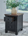 Wildenauer Chairside End Table - Atchison Furniture Company (Atchison, KS)