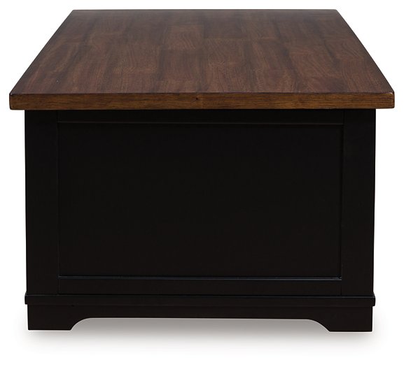 Wildenauer Lift-Top Coffee Table - Atchison Furniture Company (Atchison, KS)