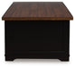 Wildenauer Lift-Top Coffee Table - Atchison Furniture Company (Atchison, KS)