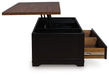 Wildenauer Lift-Top Coffee Table - Atchison Furniture Company (Atchison, KS)