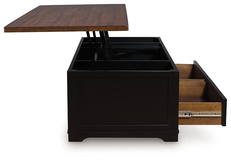 Wildenauer Lift-Top Coffee Table - Atchison Furniture Company (Atchison, KS)