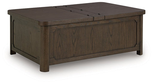 Breckington Coffee Table With Storage - Atchison Furniture Company (Atchison, KS)