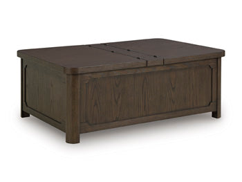 Breckington Coffee Table With Storage - Atchison Furniture Company (Atchison, KS)