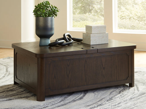 Breckington Coffee Table With Storage - Atchison Furniture Company (Atchison, KS)