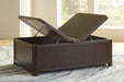 Breckington Coffee Table With Storage - Atchison Furniture Company (Atchison, KS)
