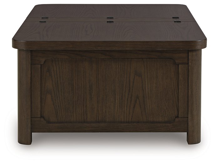 Breckington Coffee Table With Storage - Atchison Furniture Company (Atchison, KS)