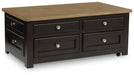 Drazmine Lift-Top Coffee Table - Atchison Furniture Company (Atchison, KS)