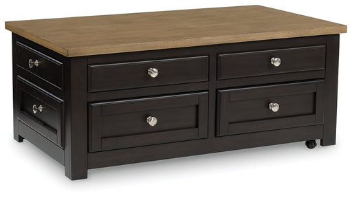 Drazmine Lift-Top Coffee Table - Atchison Furniture Company (Atchison, KS)