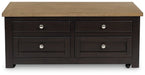 Drazmine Lift-Top Coffee Table - Atchison Furniture Company (Atchison, KS)