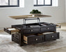 Drazmine Lift-Top Coffee Table - Atchison Furniture Company (Atchison, KS)