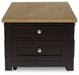 Drazmine Lift-Top Coffee Table - Atchison Furniture Company (Atchison, KS)