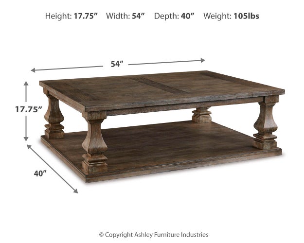Johnelle Coffee Table - Atchison Furniture Company (Atchison, KS)