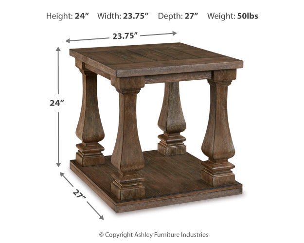 Johnelle End Table - Atchison Furniture Company (Atchison, KS)