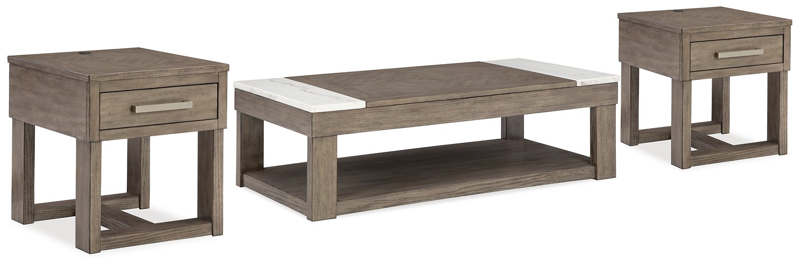 Loyaska Occasional Table Set - Atchison Furniture Company (Atchison, KS)
