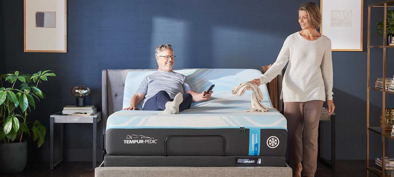 Tempur-Pedic LuxeBreeze Soft Mattress - Atchison Furniture Company (Atchison, KS)
