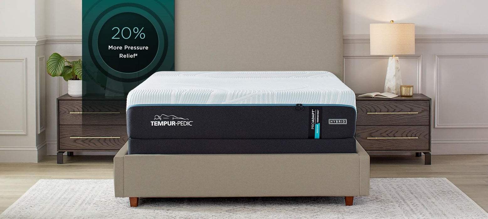 Tempur-Pedic ProAdapt Medium Hybrid Mattress - Atchison Furniture Company (Atchison, KS)