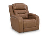 Knightington Power Recliner with Audio Seating - Atchison Furniture Company (Atchison, KS)