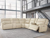 Double Deal Reclining Sectional with 2 Consoles - Atchison Furniture Company (Atchison, KS)