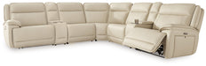 Double Deal Reclining Sectional with 2 Consoles - Atchison Furniture Company (Atchison, KS)