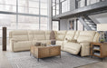 Double Deal Reclining Sectional with 2 Consoles - Atchison Furniture Company (Atchison, KS)