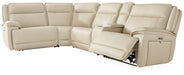 Double Deal Reclining Sectional with Console - Atchison Furniture Company (Atchison, KS)