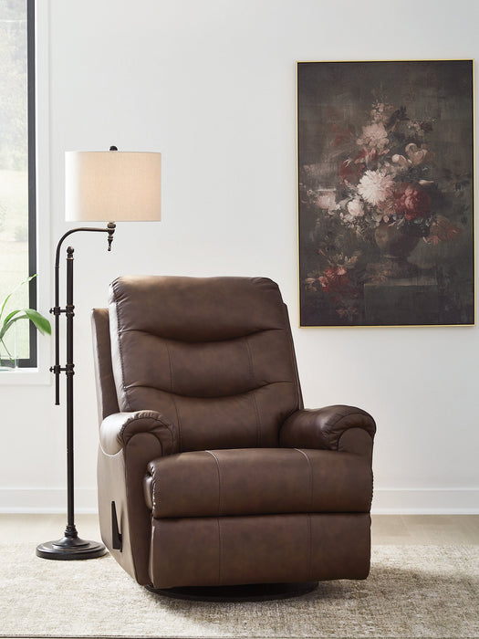 Flynwood Swivel Glider Recliner - Atchison Furniture Company (Atchison, KS)
