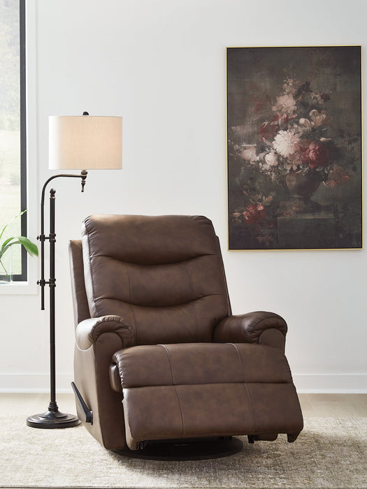Flynwood Swivel Glider Recliner - Atchison Furniture Company (Atchison, KS)